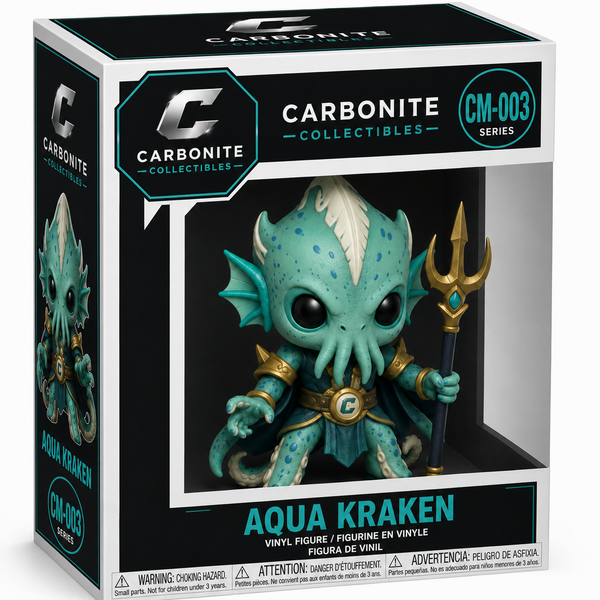 Aqua Kraken Limited Edition Vinyl Figure