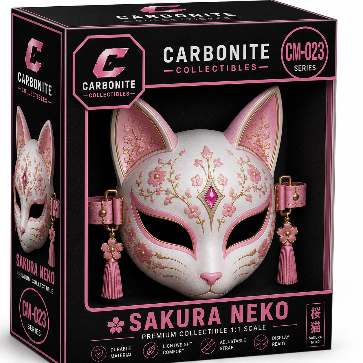 Sakura Neko Premium Display Mask