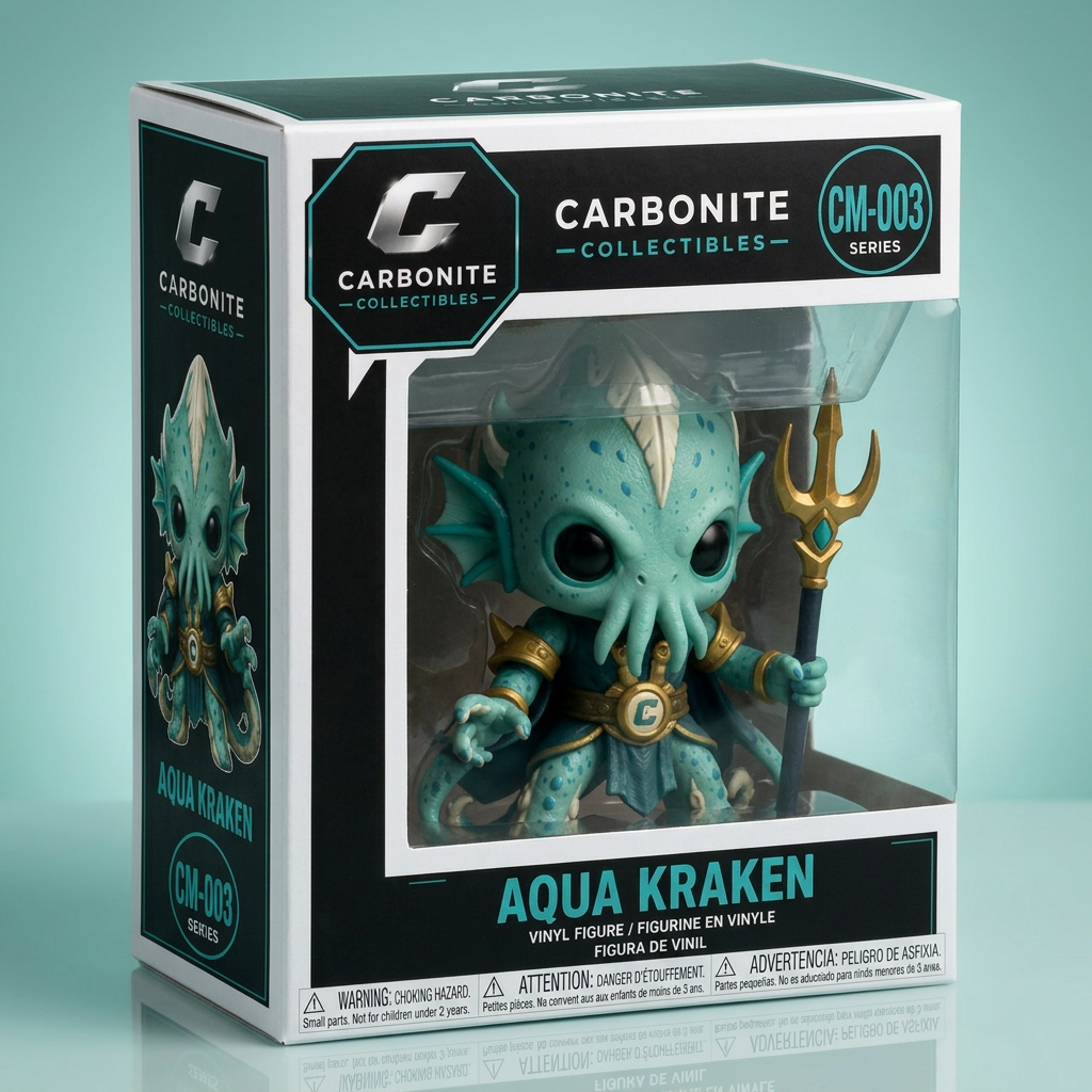 Aqua Kraken Limited Edition Vinyl Figure